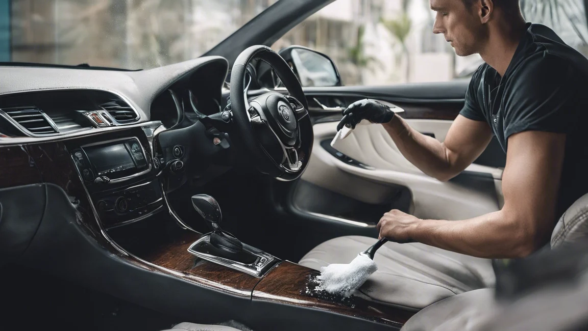 higienização de carro